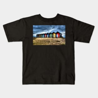Beach Huts Kids T-Shirt